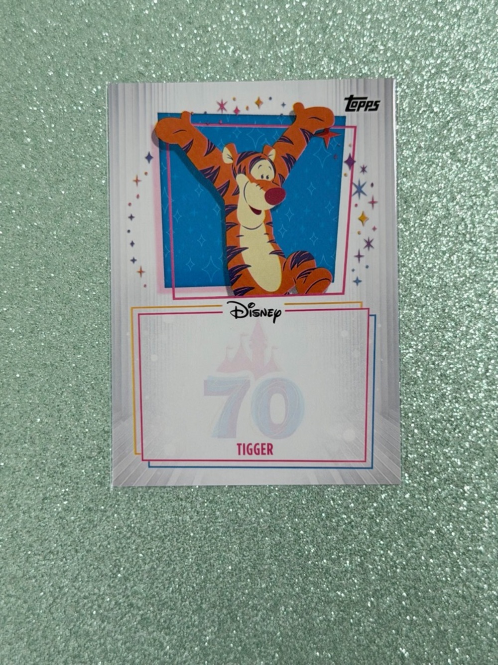 70th Anniversary Disneyland Tigger Auto Opportunity Topps